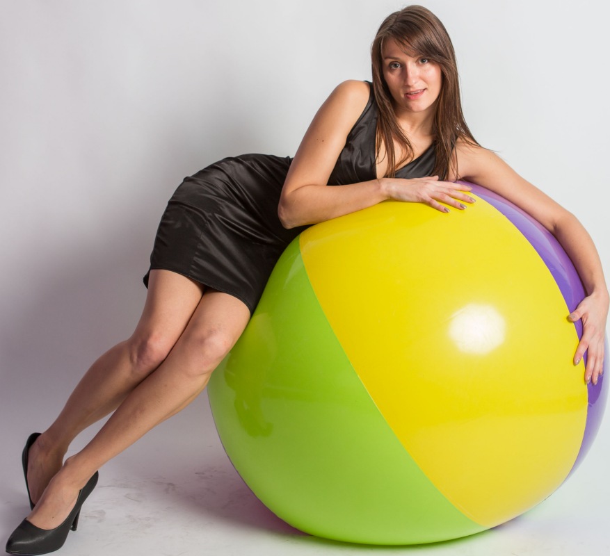 inflatable beach ball suit